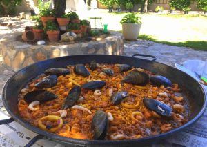 What is paella