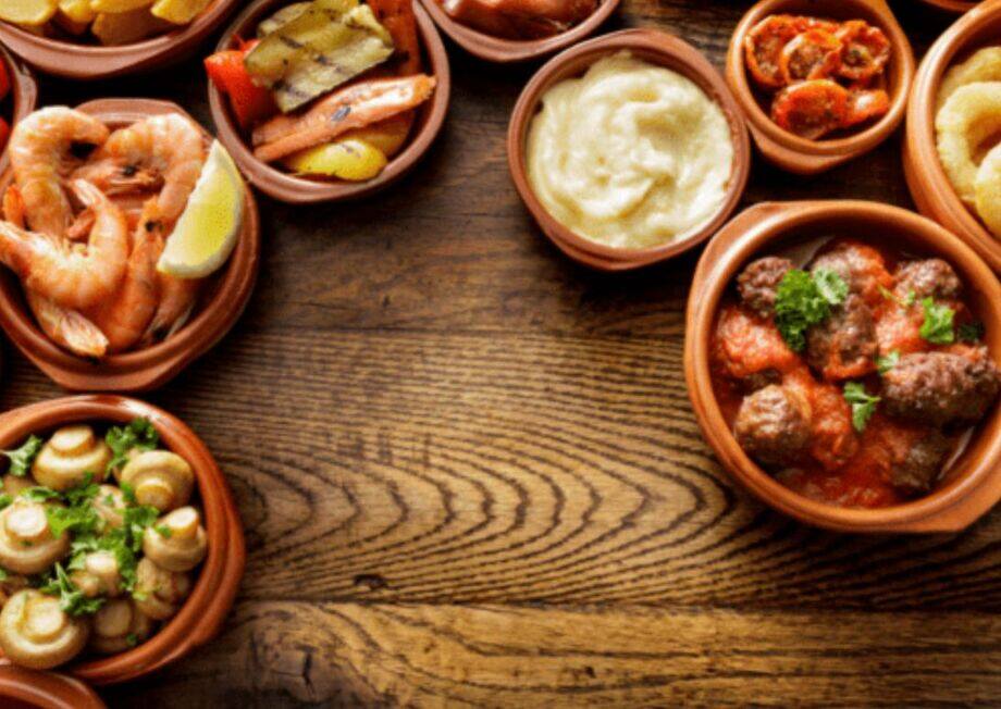 Some delicious tapas.