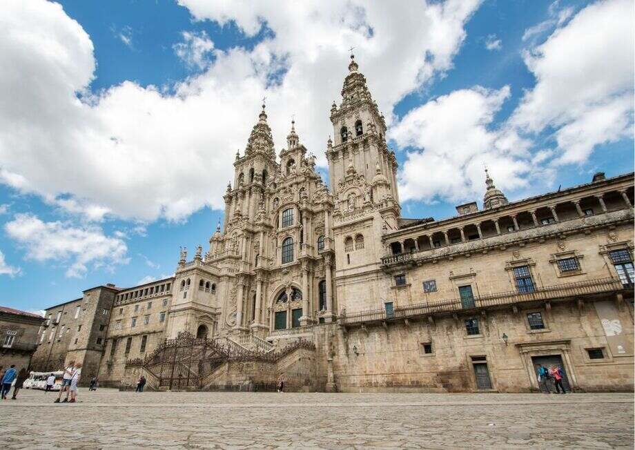 The last stop on this route is the Cathedral of Santiago. 