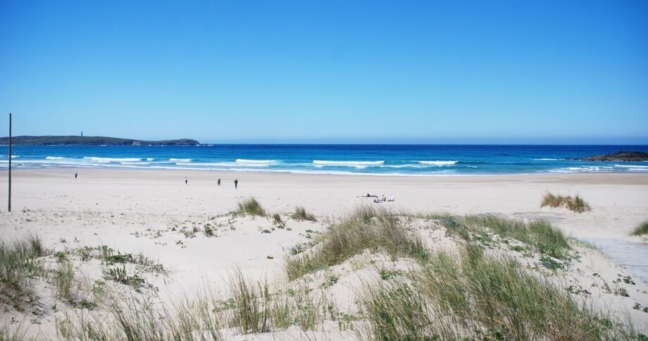 Playa de A Frouxeir is ideal if you are an avid surfer.