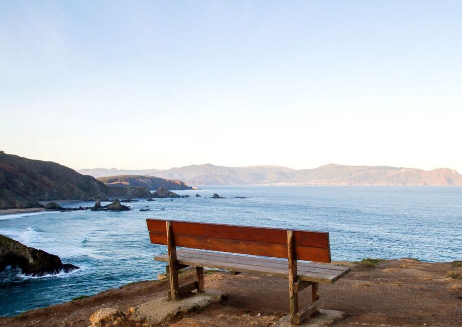 Stunning views on the Playa de Ortigueira.