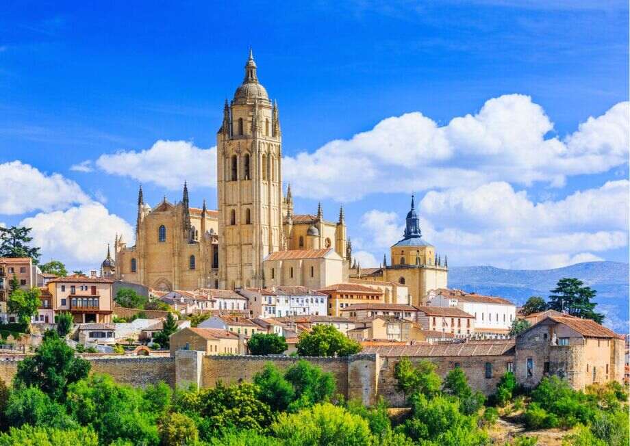 Alcazar of Segovia is a impressive royal palace.