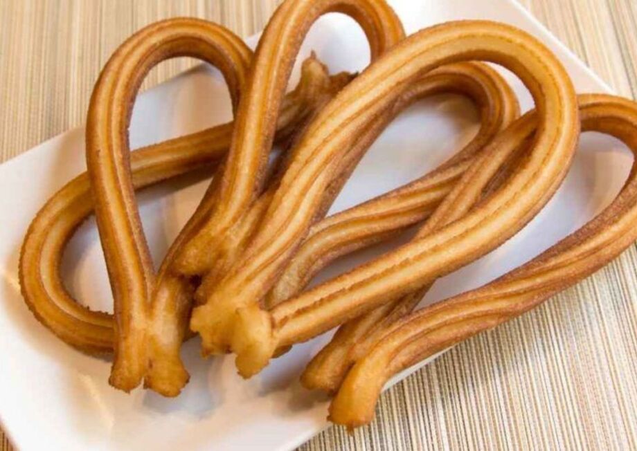 Different variations of churros can be found.