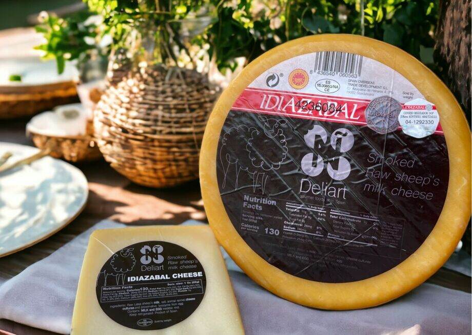 Idiazabal cheese is a very unique cheese from the Basque Country, in Northern Spain