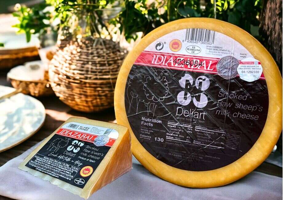 "Idiazabal cheese is a very unique cheese from the Basque Country, in Northern Spain"