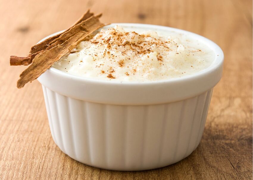 "Rice with milk" the perfect sweet, creamy, easy dessert.