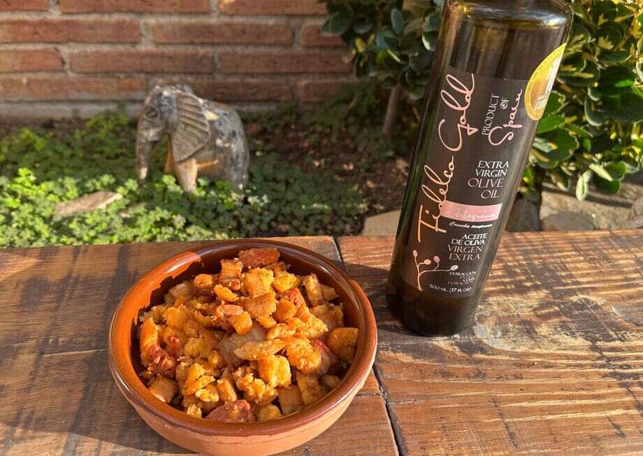 Spanish migas turns stale bread into a warm, comforting dish for cold days.