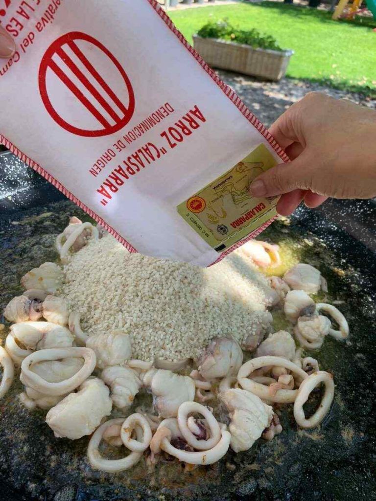 The rice is the main star of the show