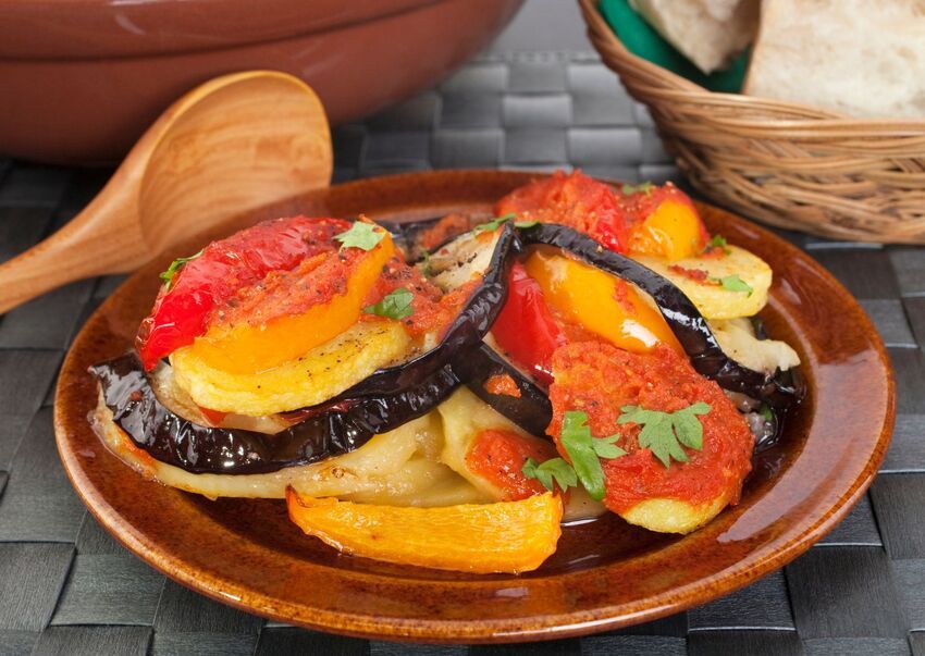 The vegetable feast most popular in Majorca, Tumbet.