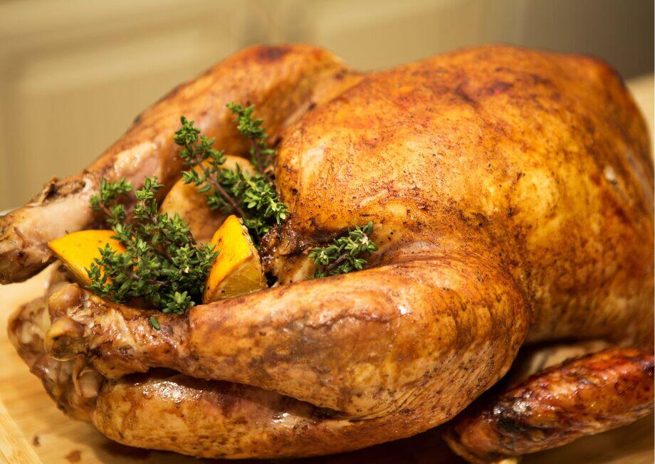 Stuffed turkey, embodying warmth, joy, and the spirit of sharing during Thanksgiving.