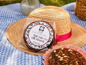 This sweet paired with Deliart Marcona Almonds