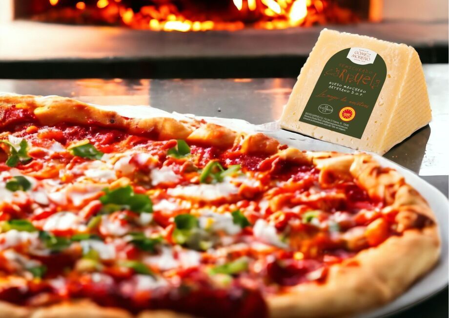 Enjoy the balanced, nutty essence of Semi-cured D.O. Manchego “Carpuela"