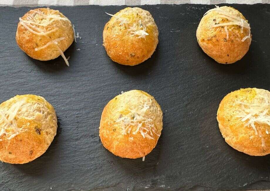Start a taste journey with gluten-free cheese bread.