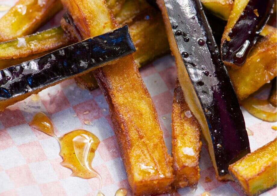 Eggplants fried with honey are a sample of the Arab influence in Andalusian cuisine.