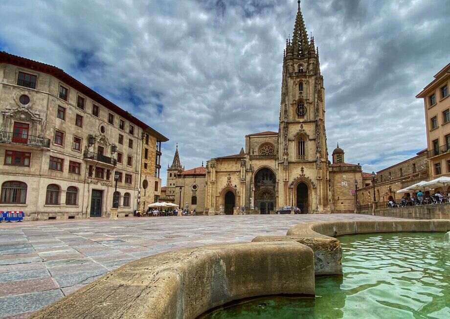 Known for its medieval old town, where the cathedral of Oviedo is located.