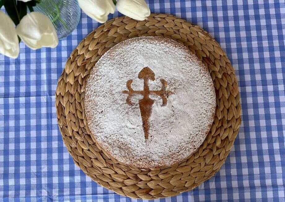 Santiago cake marks the end of the pilgrimage