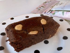 brownie with marcona almond