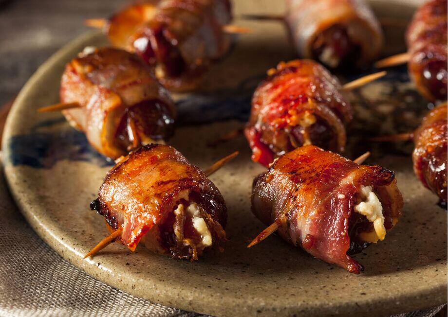 Make these Goat Cheese Bacon Wrapped Dates for an appetizer that everyone will remember!