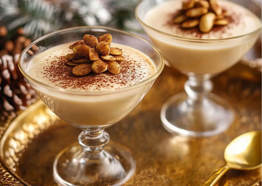Mousse de Turron: a dessert that melts in your mouth.