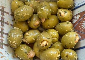 almond stuffed olives