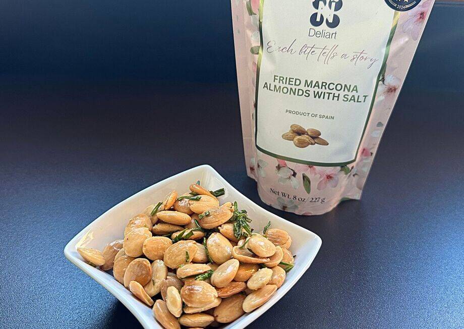 Rosemary Marcona Almonds bring a Mediterranean twist to any dish.
