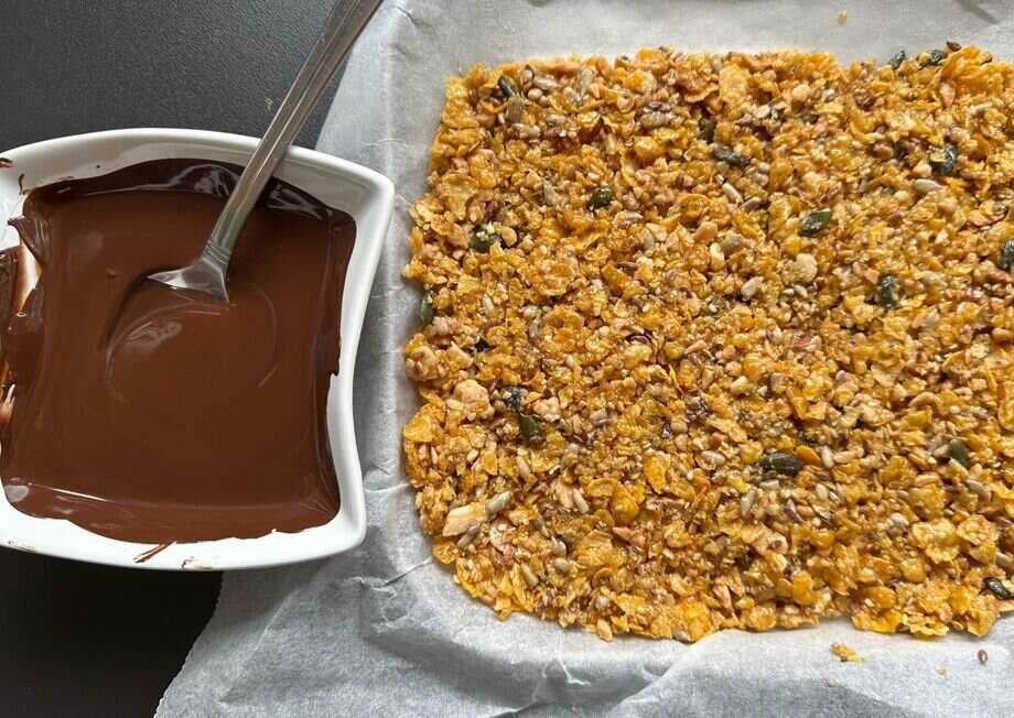 Alternatively, you could incorporate chocolate chips into the dough for extra richness.