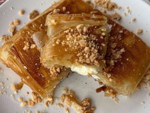 Crispy Goat Cheese Filo Pastry Parcels