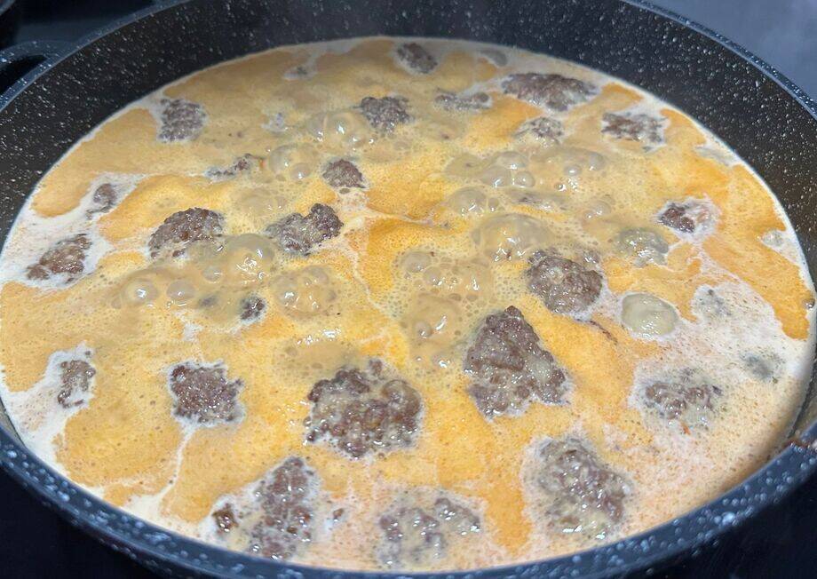 You can add a splash of white wine to enhance the flavour.