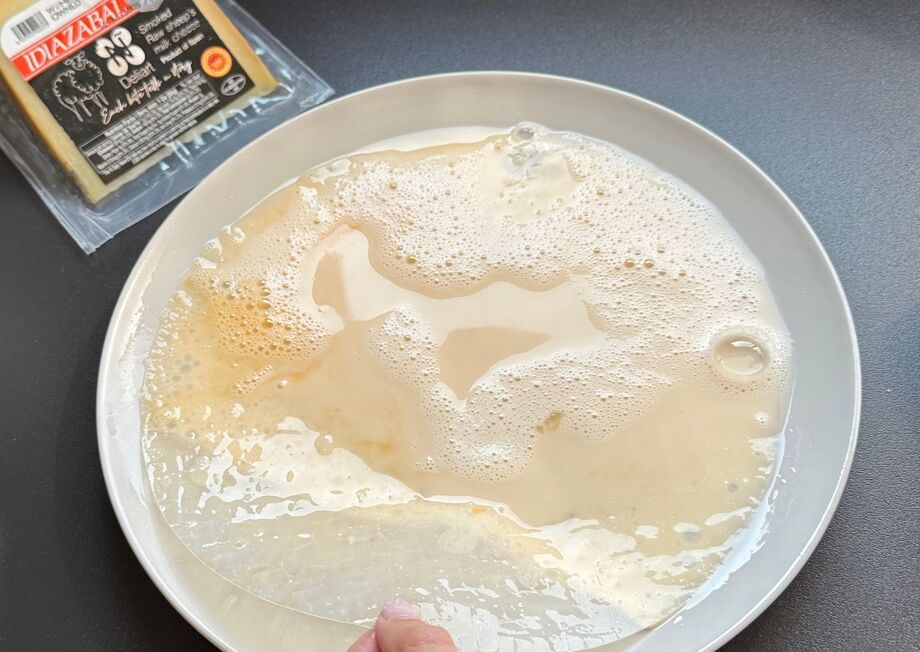 Soak it well until it is soft.