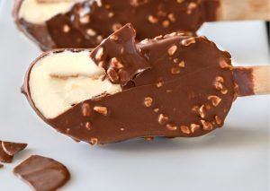 homemade vainilla ice cream