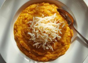 Roasted Pumpkin and Ibérico Cheese Risotto