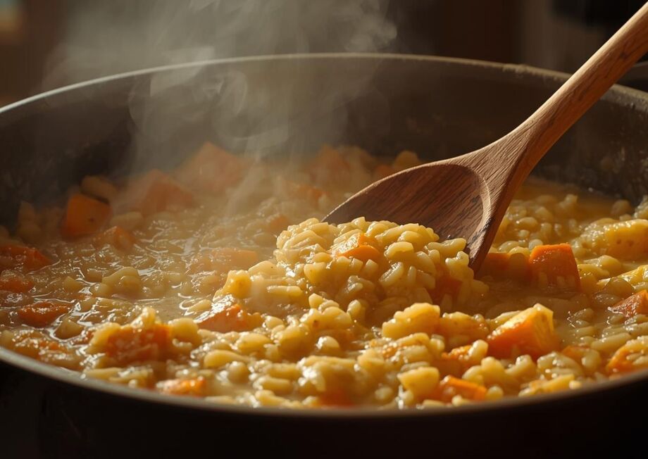 Easily adaptable with different rice varieties, herbs or cured meats.