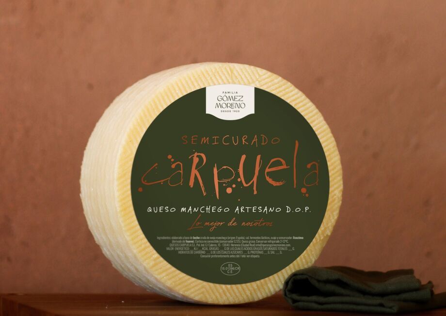 Made exclusively from Manchega sheep’s milk.