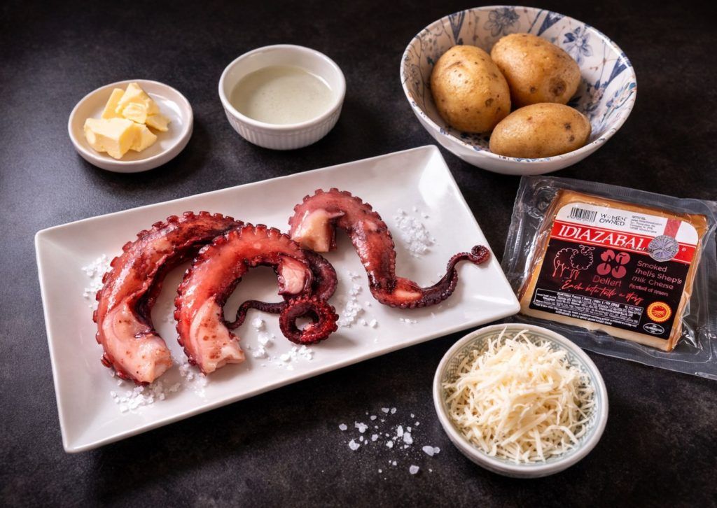 Deliart Idiazabal cheese gives it a spectacular touch.