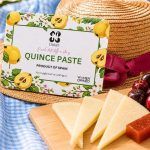 Spanish delicacy served with Manchego cheese